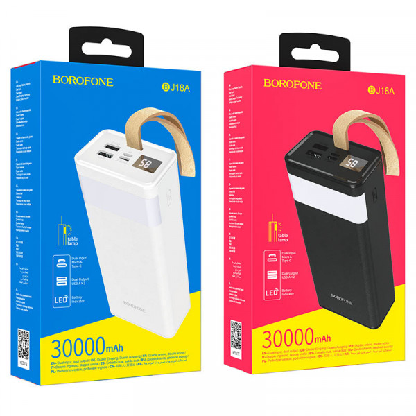 Портативный аккумулятор BJ18A 30000mAh