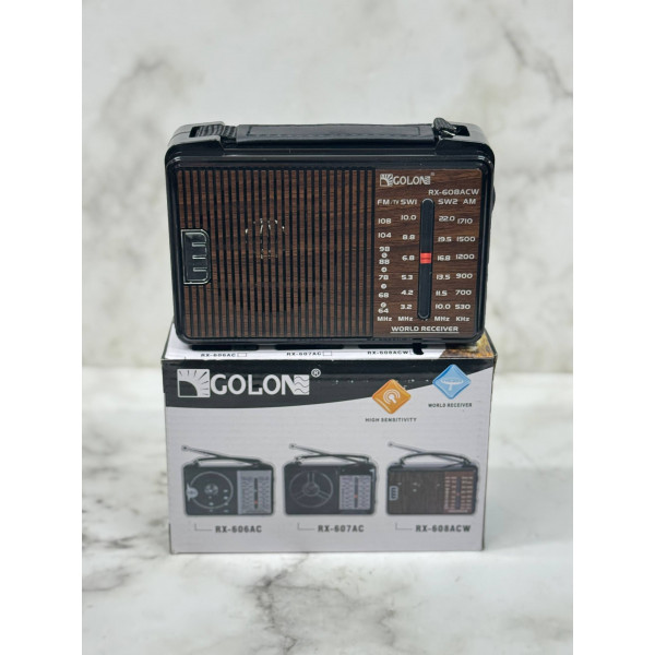 Радиоприемник GOLON RX-608AC