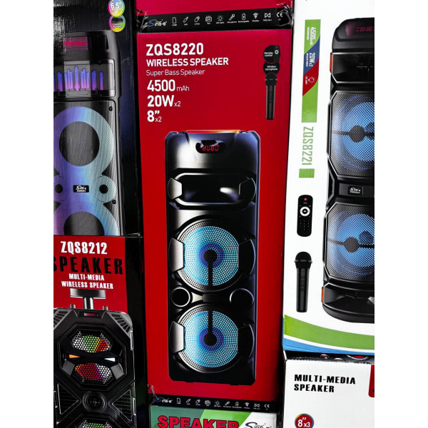 Портативная напольная колонка ZQS-8220