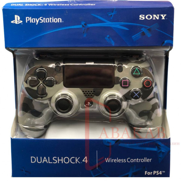 Джойстик геймпад DualShock серый камуфляж 