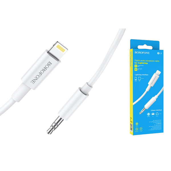 Кабель AUX Borofone BL9 lightning 