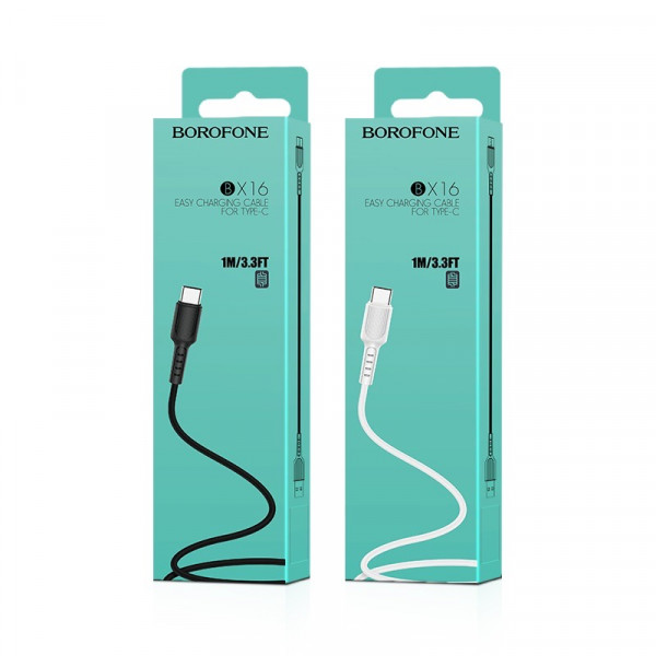 Кабель USB BOROFONE BX16 Type-C 