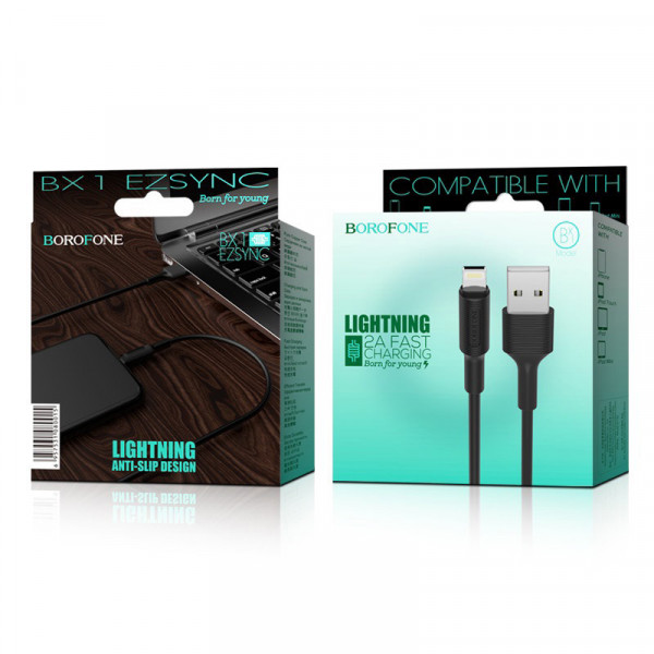 Кабель USB BOROFONE BX1 Lightning 