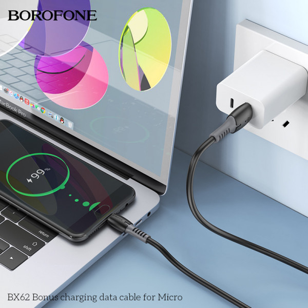 Кабель USB BOROFONE BX62 Micro