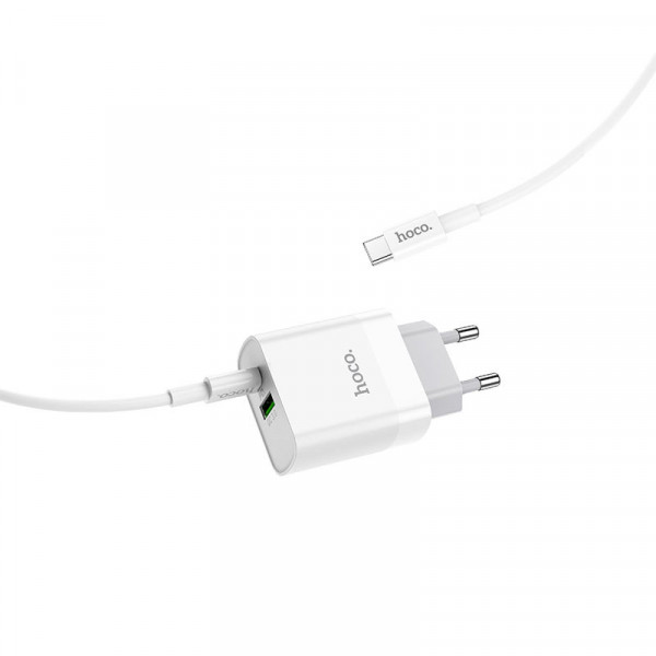 Зарядное устройство Hoco C80A Type-C to Type-C PD+QC3.0 