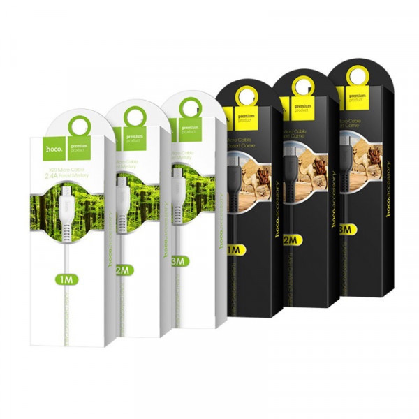 Кабель USB HOCO X20 Flash 1м Micro 