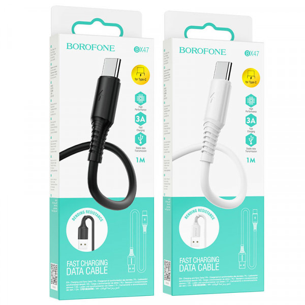 Кабель USB BOROFONE BX47 Type-C