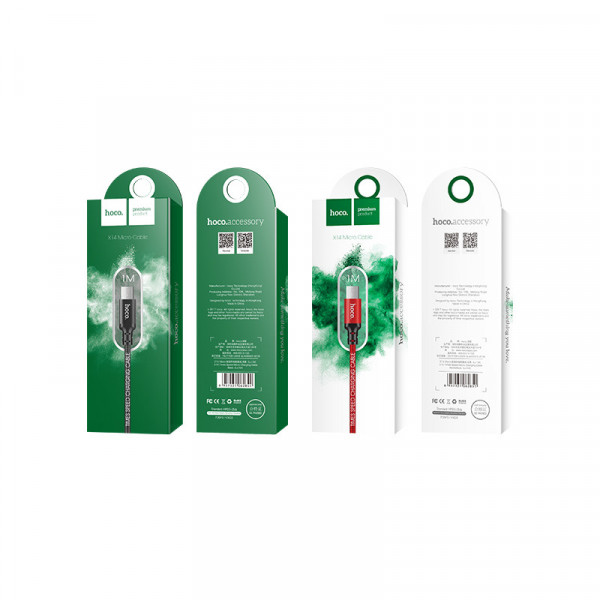 Кабель USB HOCO X14 Times speed 1м Micro