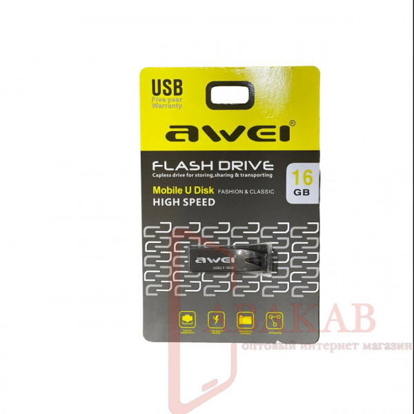 Флешка AWEI USB 16GB