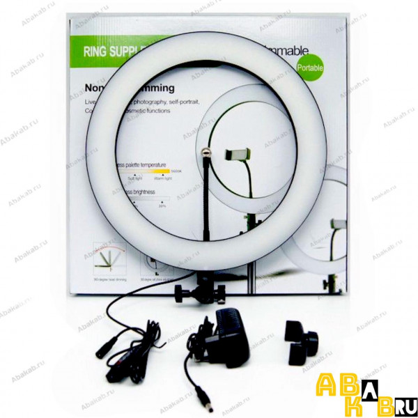Кольцевая лампа RING SUPPLEMENTARY LAMP METAL 36cм