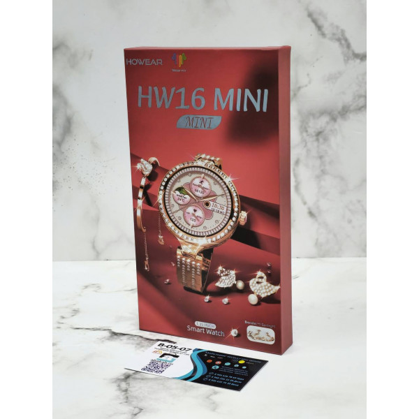 Умные часы женские HW16 MINI комплект